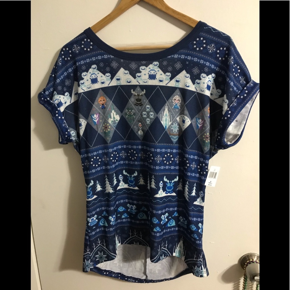 Disney Parks Frozen Princess Small Tunic top